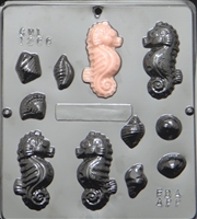 1266 Sea Horse Assembly Chocolate Candy Mold