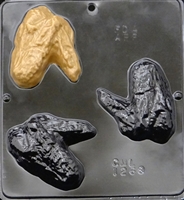 1268 Chicken Wing Chocolate Candy Mold