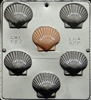 127 Scallop Shell Chocolate Candy Mold