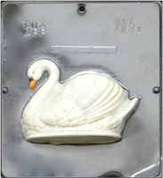 1281 Swan Assembly Facing Left Chocolate Candy Mold
