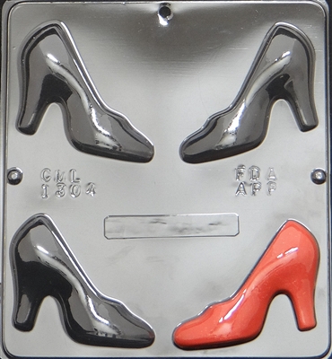 1304 Shoes Assembly Chocolate Candy Mold