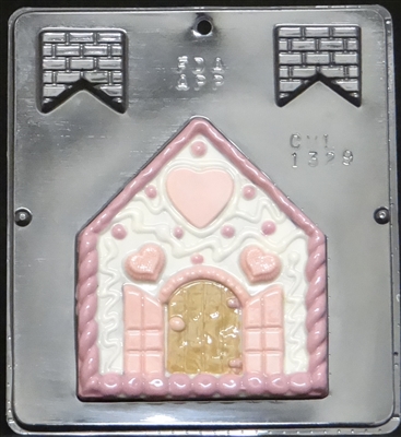 1329 Cottage #1 Chocolate Candy Mold