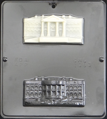 1363 White House Chocolate Candy Mold