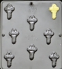 1371 Key Bite Size Chocolate Candy Mold