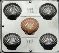 141 Large Sea Shells Chocolate Candy Mold