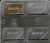 1502 Thank You Chocolate Candy Mold