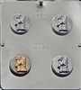 1602 Bride & Groom Oreo Cookie Chocolate Candy Mold