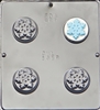 1618 Snowflake Oreo Cookie Chocolate Candy Mold