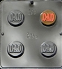 1629 "Dad" Oreo Cookie Chocolate Candy Mold