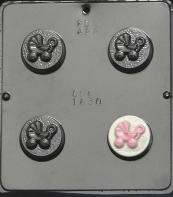 1644 Love Heart Oreo Cookie Chocolate Candy Mold