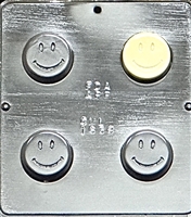 1638 Smiley Face Oreo Cookie Chocolate Candy Mold