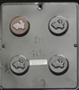 1639 Easter Bunny Rabbit Oreo Cookie Chocolate Candy Mold