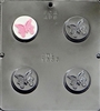 1663 Butterfly Oreo Cookie Chocolate Candy Mold