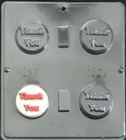 1685 Thank You Oreo Cookie Chocolate Candy Mold