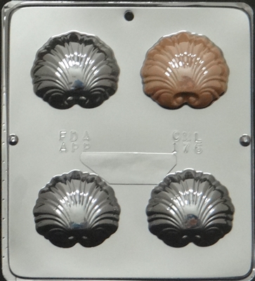 176 Sea Shells Chocolate Candy Mold