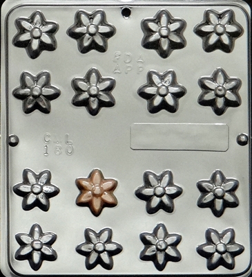 180 Daisy Flower Chocolate Candy Mold