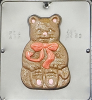 2061 Christmas Bear Chocolate Candy Mold