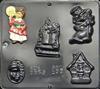 2076 Christmas Musical Assortment Chocolate Candy Mold