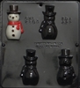 2103 Snowman Chocolate Candy Mold