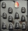 2128 Santa & Tree Assortment Chocolate Candy Mold