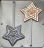 2152  Star Pop Lollipop Chocolate Candy Mold