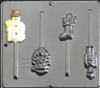 2168 Christmas Assortment Chocolate Candy Mold