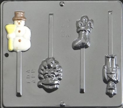 2168 Christmas Assortment Chocolate Candy Mold