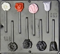 229 Flowers Assorted Chocolate Candy Mold