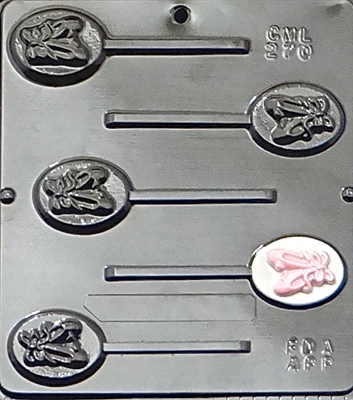 270 Ballet Slippers Lollipop Chocolate Candy Mold