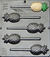 271 Pineapple Lollipop Chocolate Candy Mold