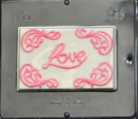 3022 Love Card Chocolate Candy Mold