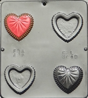 3049 Heart Box with Chocolate Candy Mold