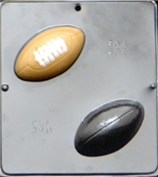 320 Football Assembly Chocolate Candy Mold