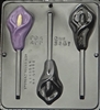 3401 Calla Lily Lollipop Chocolate Candy Mold