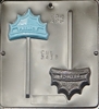 3418 "Prince" Crown Lollipop Chocolate Candy Molds