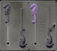 3440 Seahorse Lollipop Chocolate Candy Mold