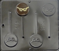 3454 Glasses Lollipop Chocolate Candy Mold