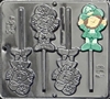 4007 Leprechaun Lollipop Candy Mold