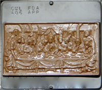 406 Last Supper Chocolate Candy Mold