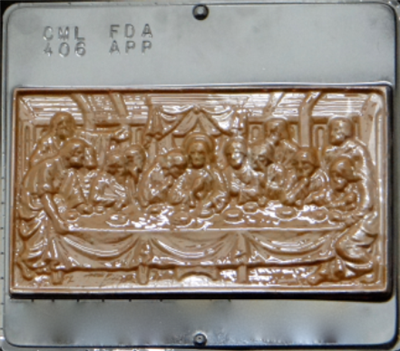 406 Last Supper Chocolate Candy Mold