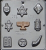 410 Jewish Assortment Chocolate Candy Mold