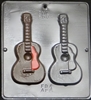 508 Guitar Chocolate Candy Mold