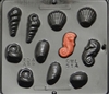 514 Seashell Assortment Chocolate Candy Mold