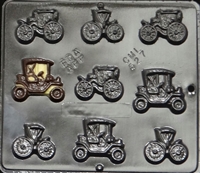 527 Antique Cars (Small) Chocolate Candy Mold