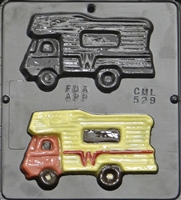529 Camper Chocolate Candy Mold