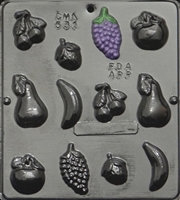531 Fruit Assortment Pieces Chocolate Candy Mold