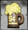 548 Beer Mug XL Chocolate Candy Mold