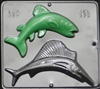 575 Bluefish & Swordfish Chocolate Candy Mold