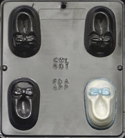 601 Baby Shoe Chocolate Candy Mold