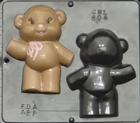 604 Teddy Bear Assembly Chocolate Candy
Mold